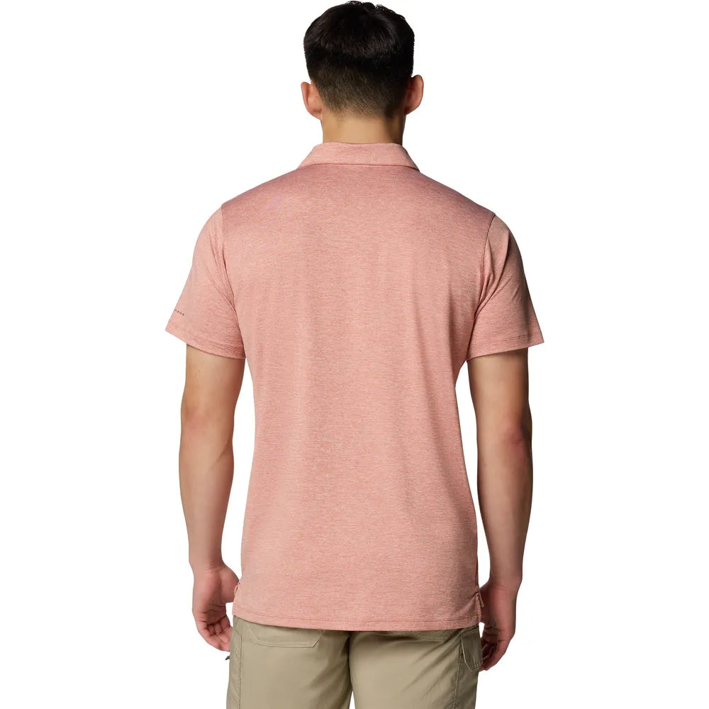 - ["Abbigliamento","Columbia Sportswear","PE25","T-Shirt","Uomo"] - Columbia Men's Tech Trail Utility Polo Tuscan Heather - Lupis SRL