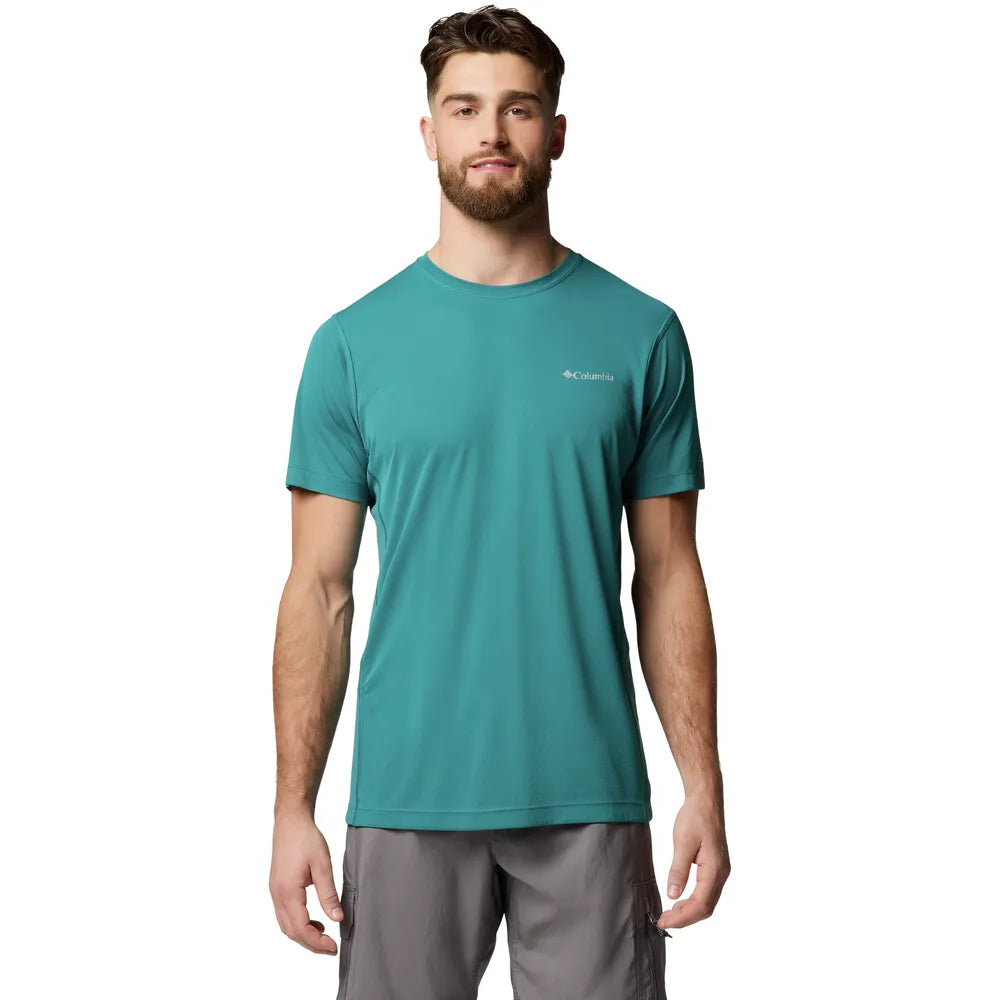  - ["Abbigliamento","Columbia Sportswear","PE25","T-Shirt","Uomo"] - Columbia Men's Zero Rules Light SS Crew River Blue - Lupis SRL