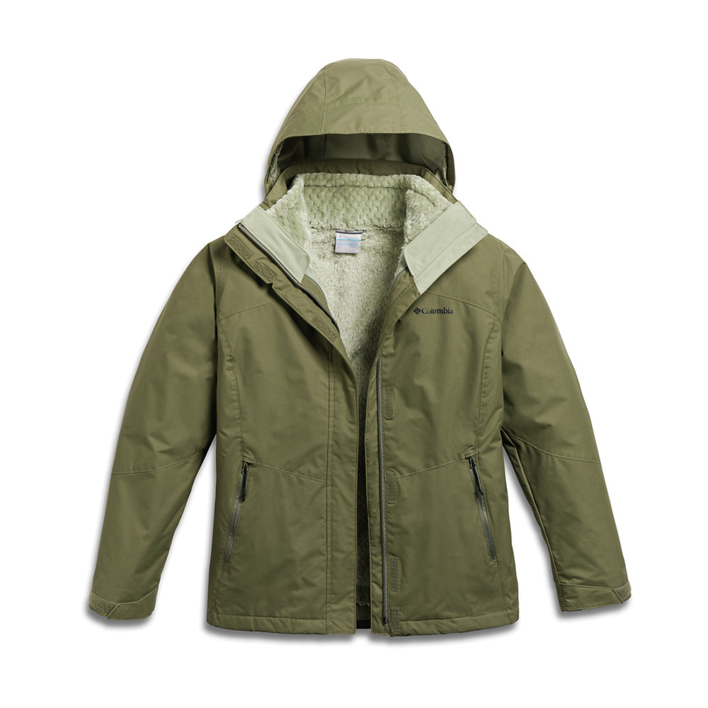  - Abbigliamento, Columbia Sportswear, Donna, Giacche, Nuovo - Columbia Women Bugaboo Iii Fleece Interchange Jacket Stone Green - Lupis SRL