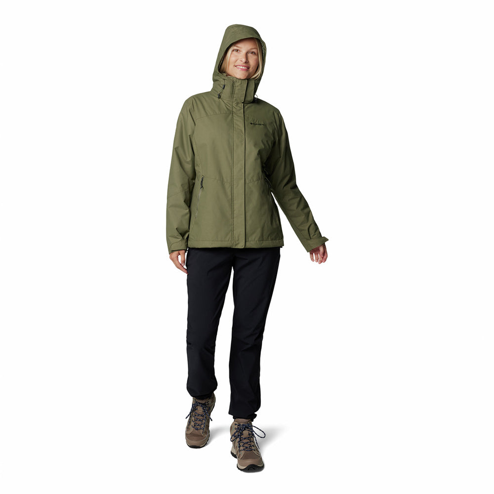  - Abbigliamento, Columbia Sportswear, Donna, Giacche, Nuovo - Columbia Women Bugaboo Iii Fleece Interchange Jacket Stone Green - Lupis SRL
