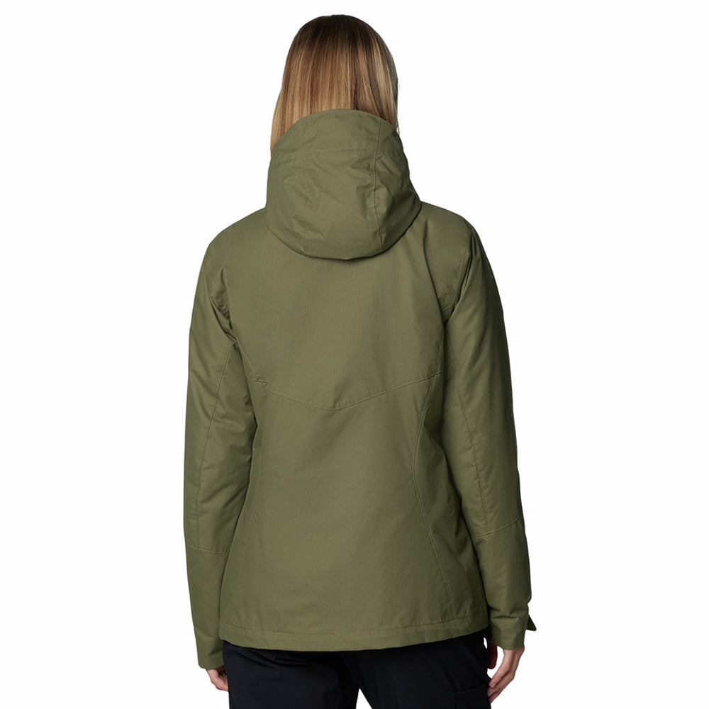  - Abbigliamento, Columbia Sportswear, Donna, Giacche, Nuovo - Columbia Women Bugaboo Iii Fleece Interchange Jacket Stone Green - Lupis SRL
