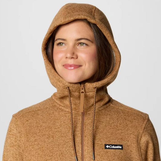  - ["Abbigliamento","Columbia Sportswear","Donna","Giacche","Nuovo"] - Columbia Women Sweater Weather Sherpa Full Zip Ii Camel Brown Hea - Lupis SRL