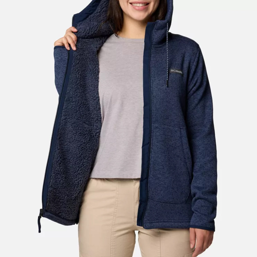 '- ["Abbigliamento","Columbia Sportswear","Donna","Giacche","Nuovo"] - Columbia Women Sweater Weather Sherpa Full Zip Ii Collegiate Navy - Lupis SRL