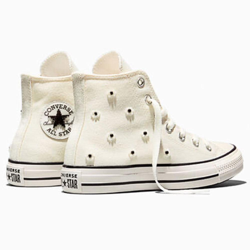 Converse Unisex CTAS Hi Egret Black Egret A16678C Sneakers