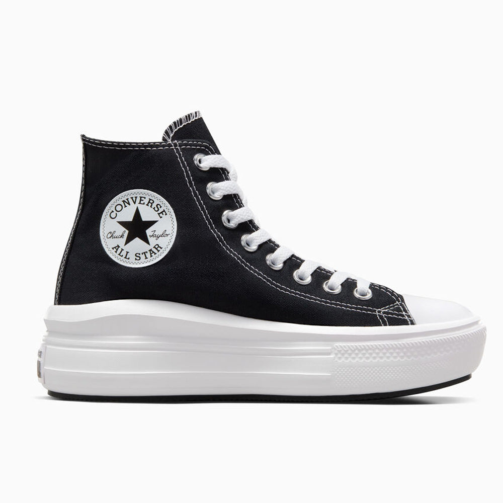 Converse Sneakers Unisex Ctas Move Hi Black Natural Ivory Wh 568497C