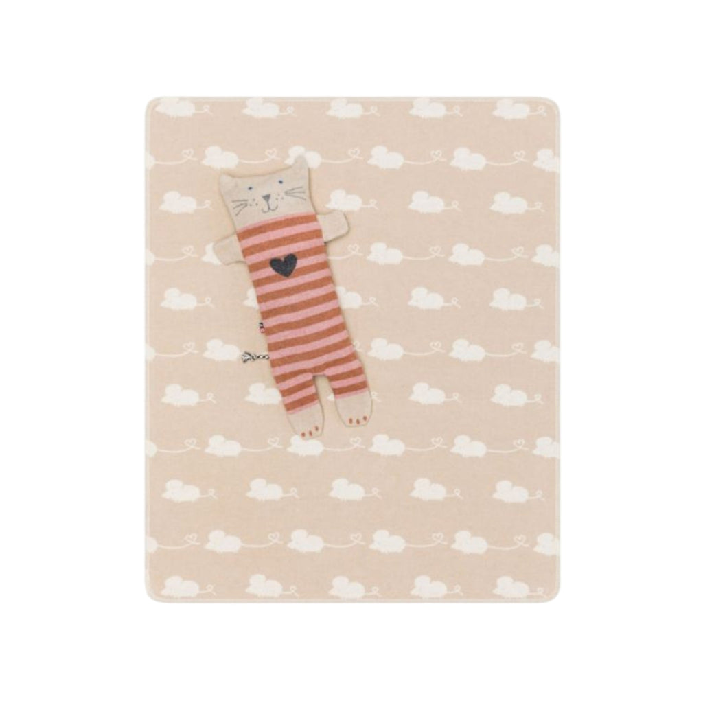 Coperta David Fussenegger Juwel Set con pupazzo Gatto 73218079