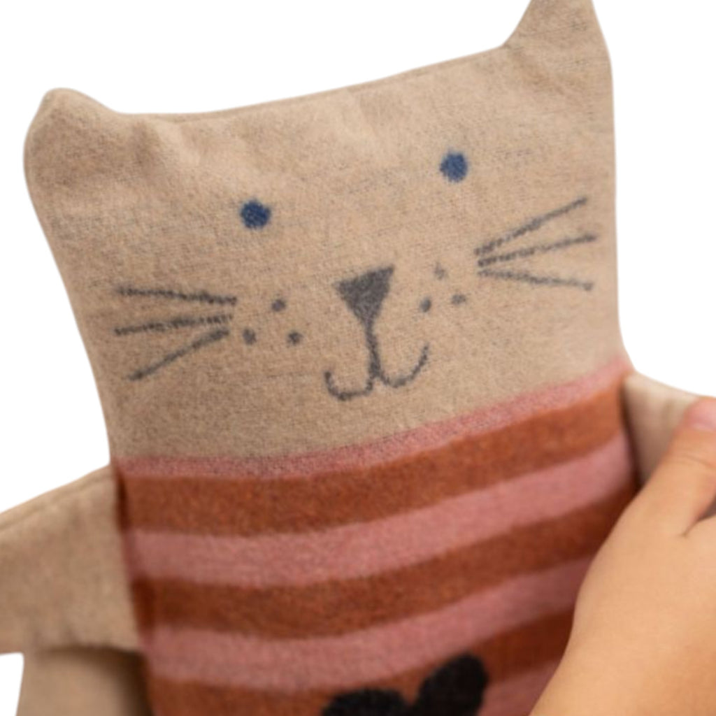 Coperta David Fussenegger Juwel Set con pupazzo Gatto 73218079