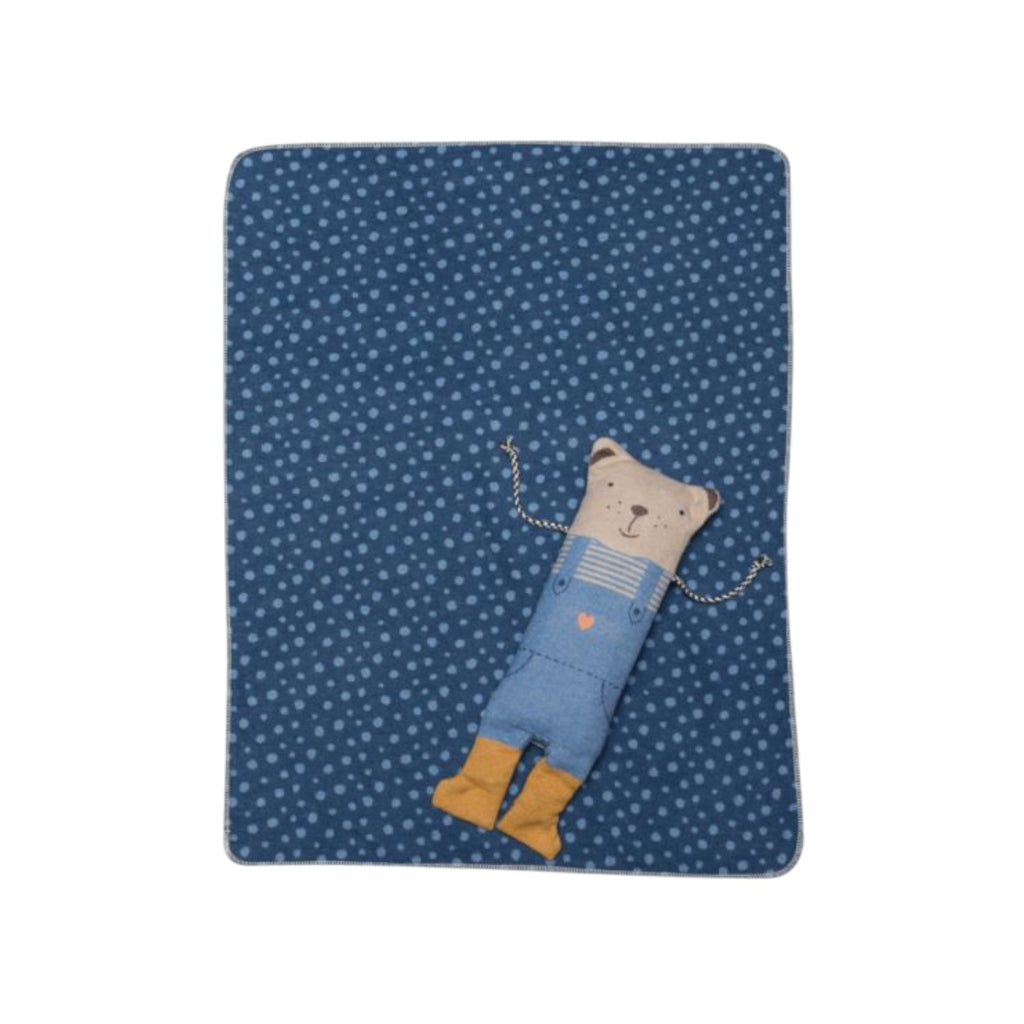 Coperta David Fussenegger Juwel Set con pupazzo Orso 71712079