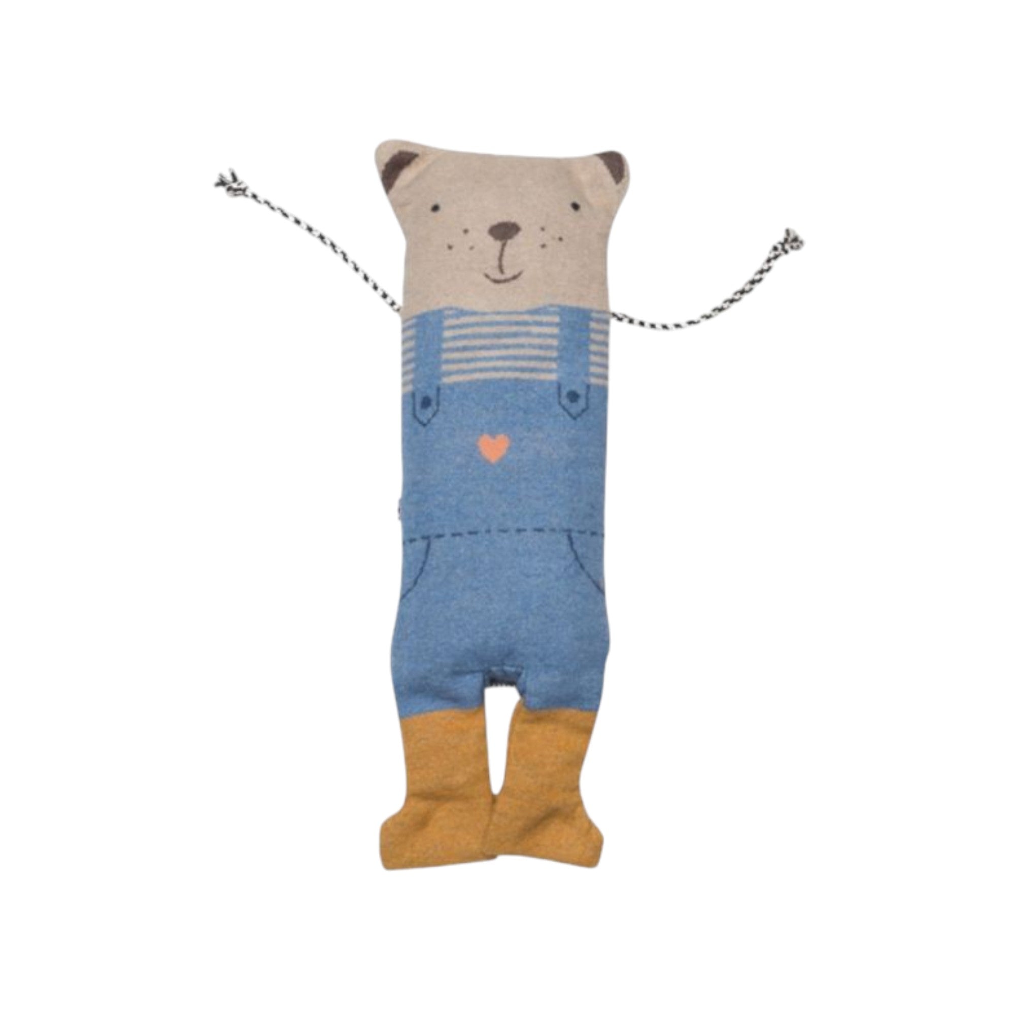 Coperta David Fussenegger Juwel Set con pupazzo Orso 71712079