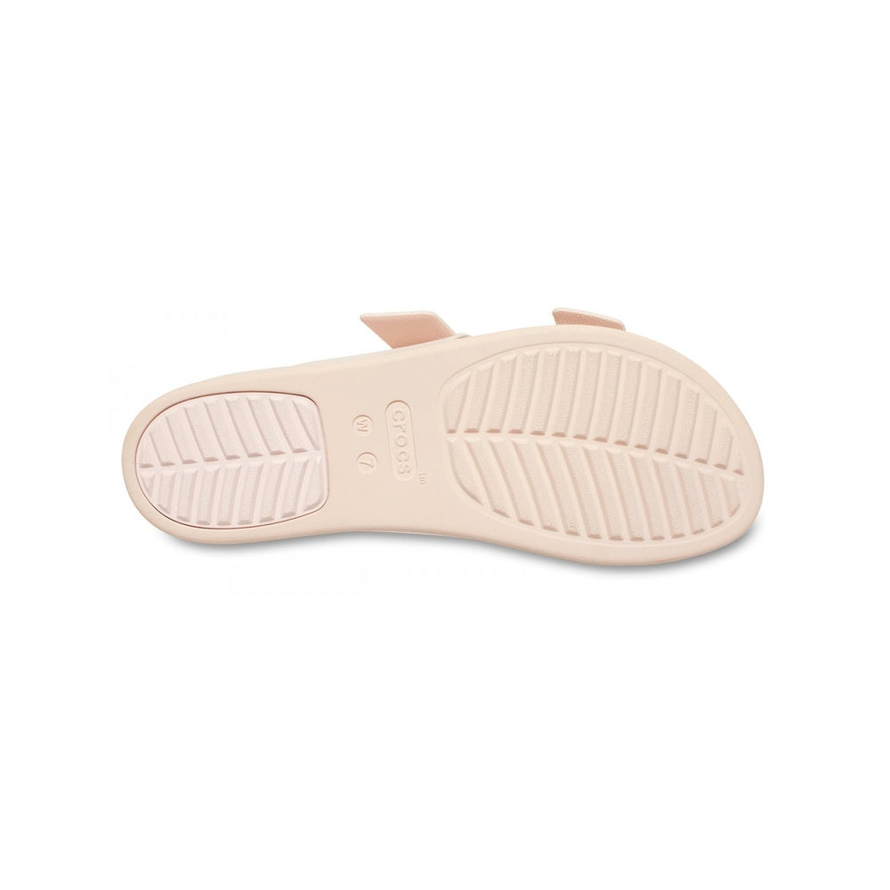 Crocs Women's Brooklyn Buckle Low Wedge Quartz 211215-QUAR