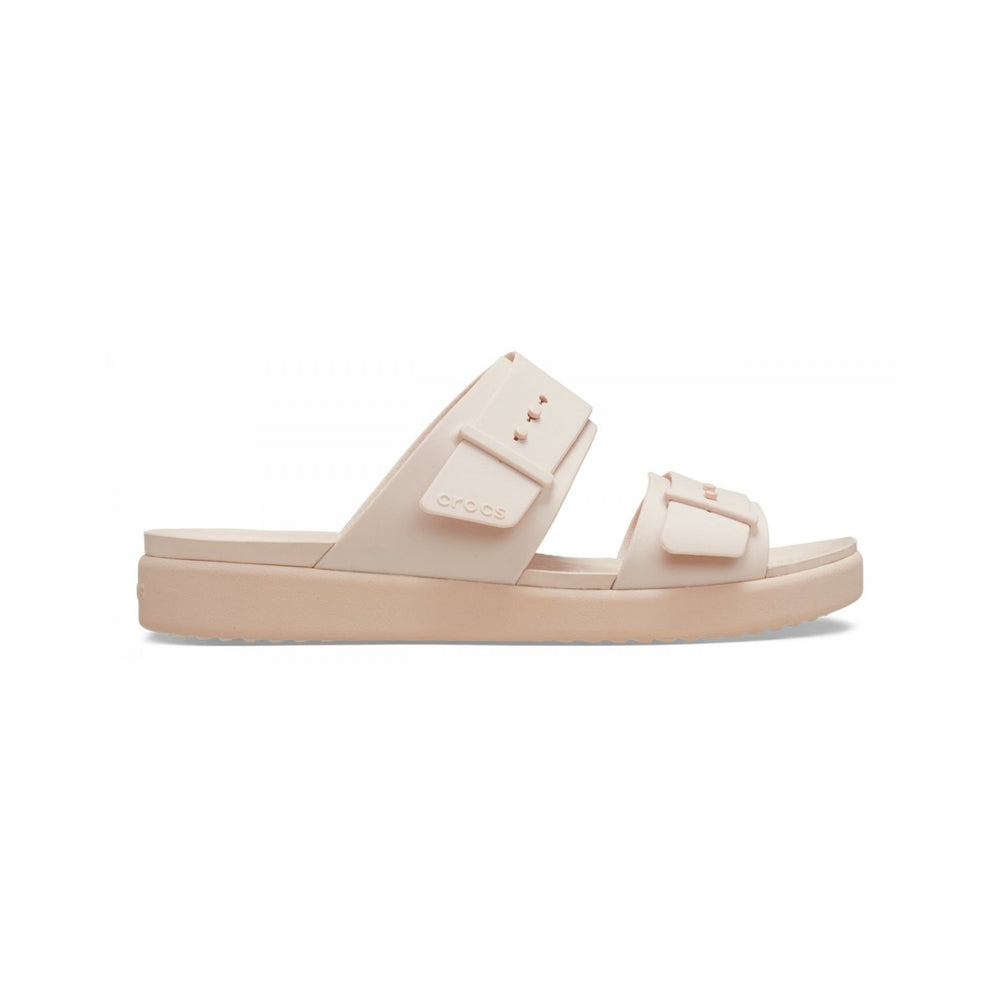 Crocs Ciabatta Donna Brooklyn Buckle Low Wedge Quartz 211215-QUAR