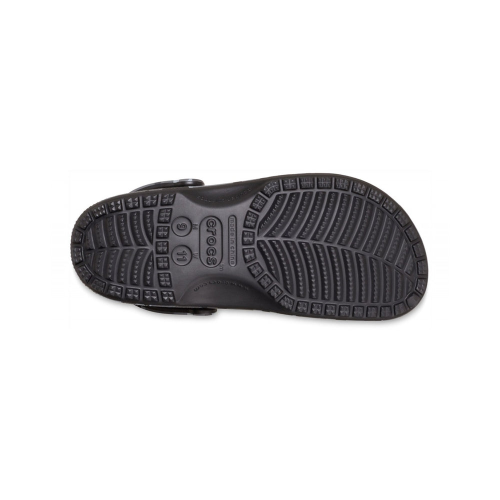 Crocs Unisex Classic Camouflage Clog Black Slate Grey 211936-BKSG