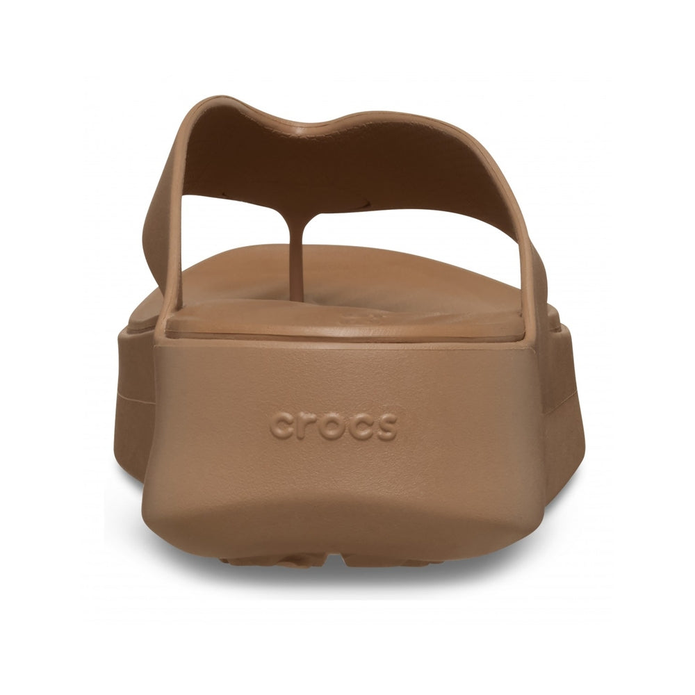 Crocs Women's Getaway Platform Flip Milk Chocolate 209410-MICH