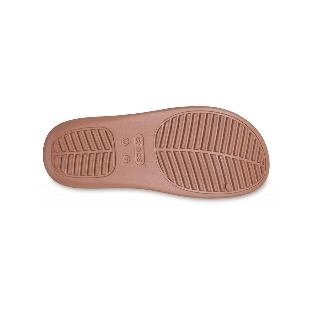 Crocs Women's Getaway Platform H-Strap Latte Sandals 209409-LATT