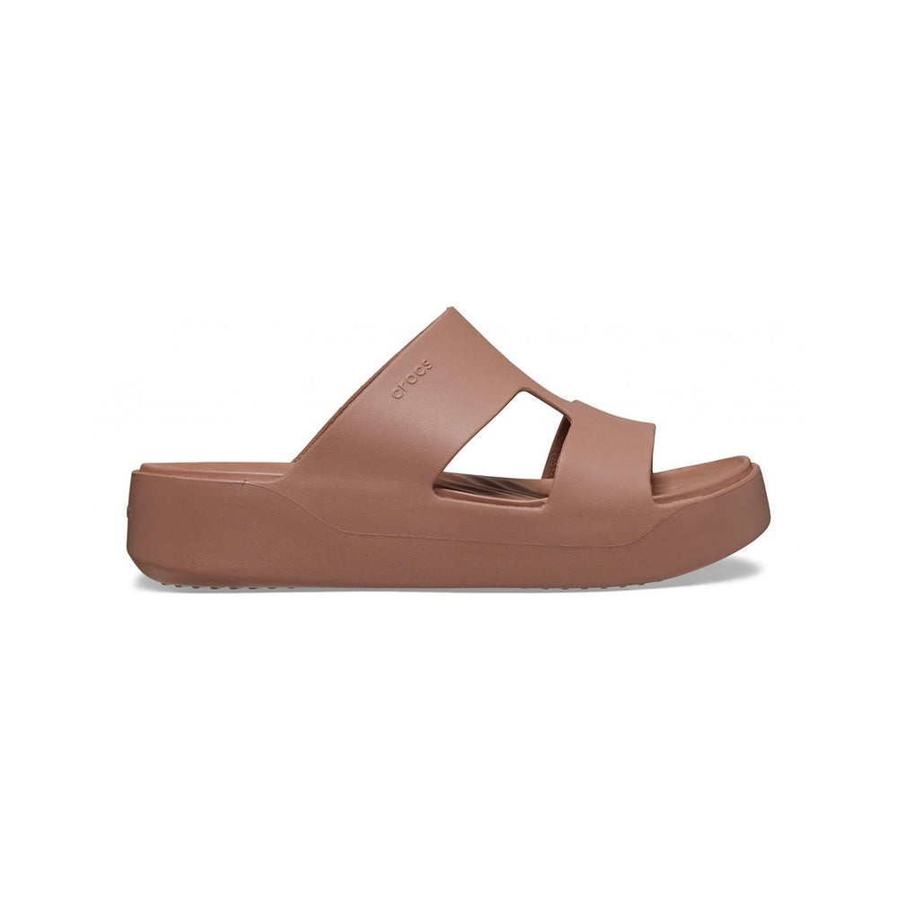 Crocs Women's Getaway Platform H-Strap Latte Sandals 209409-LATT