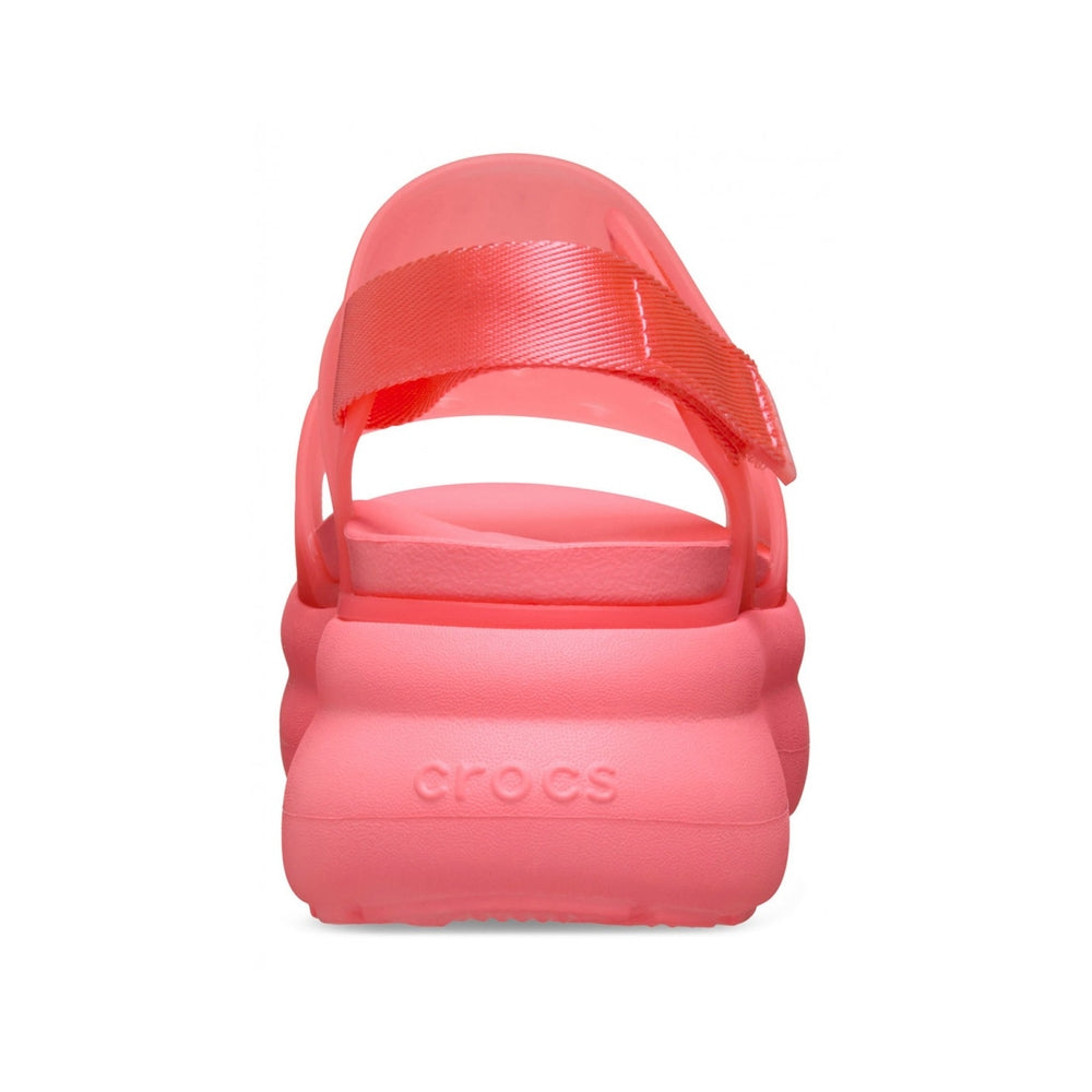 Crocs Women's Sandals Soho Frosted Strap Sandal Guava 212651-GUAV