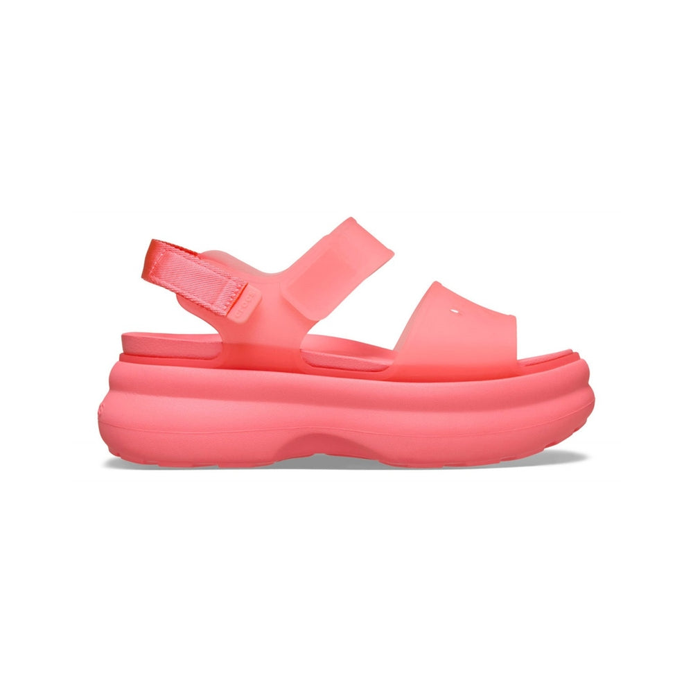 Crocs Women's Sandals Soho Frosted Strap Sandal Guava 212651-GUAV