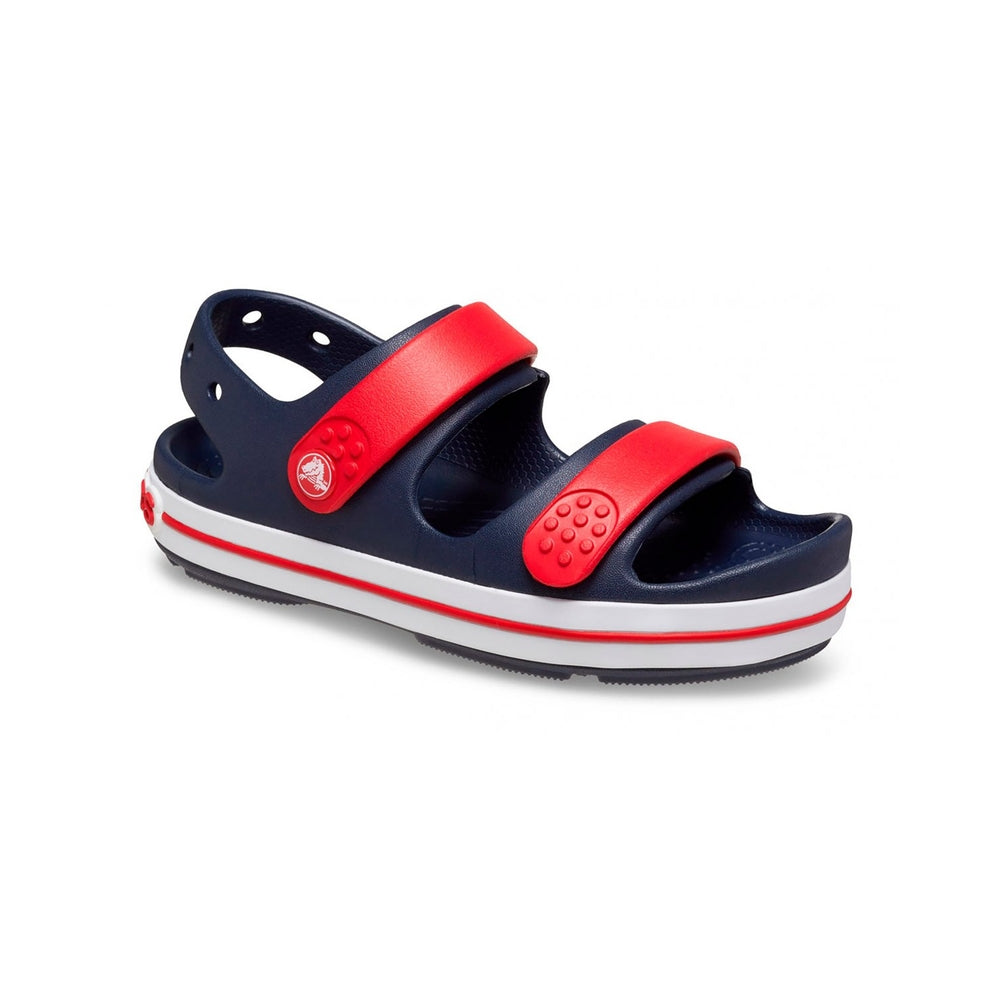 Crocs Sandals Kids Crocband Cruiser Sandal Navy Red 209423-NAVR