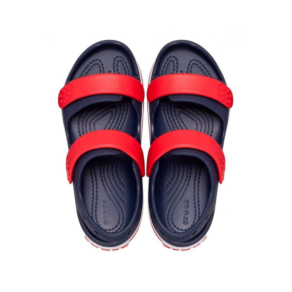 Crocs Sandals Kids Crocband Cruiser Sandal Navy Red 209423-NAVR