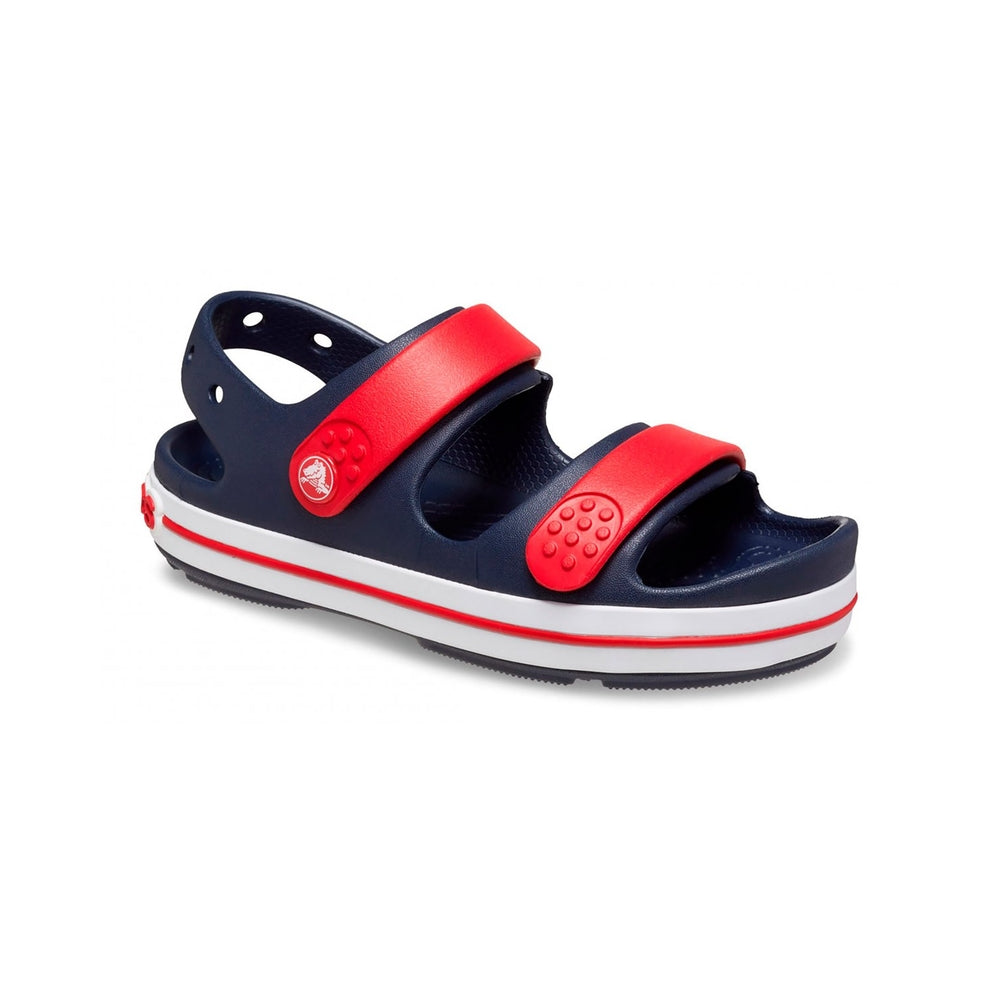 Crocs Toddler Crocband Cruiser Sandal Navy Red 209424-NAVR