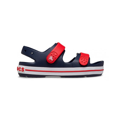 Crocs Toddler Crocband Cruiser Sandal Navy Red 209424-NAVR