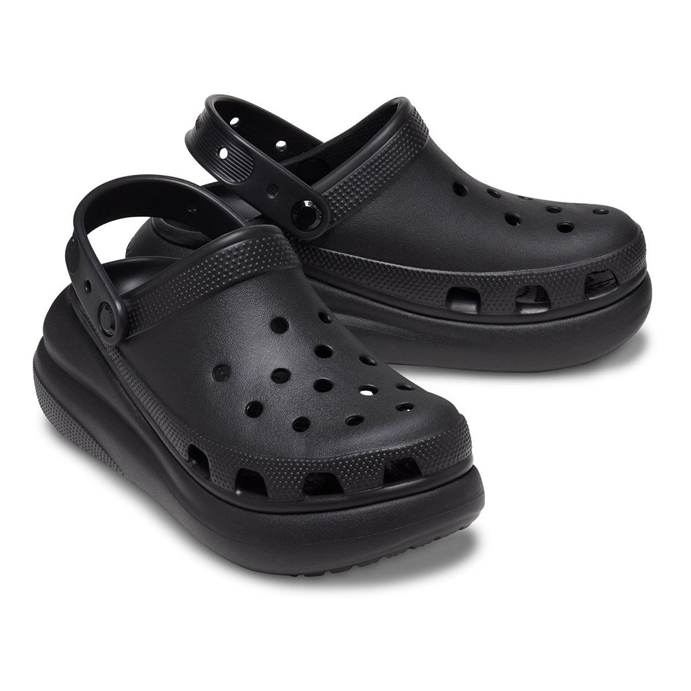 '- ["Ciabatte","Crocs","Donna","PE25","Scarpe"] - Crocs Classic Crush Clog Black 207521-BLK - Lupis SRL