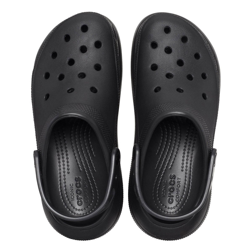 '- ["Ciabatte","Crocs","Donna","PE25","Scarpe"] - Crocs Classic Crush Clog Black 207521-BLK - Lupis SRL