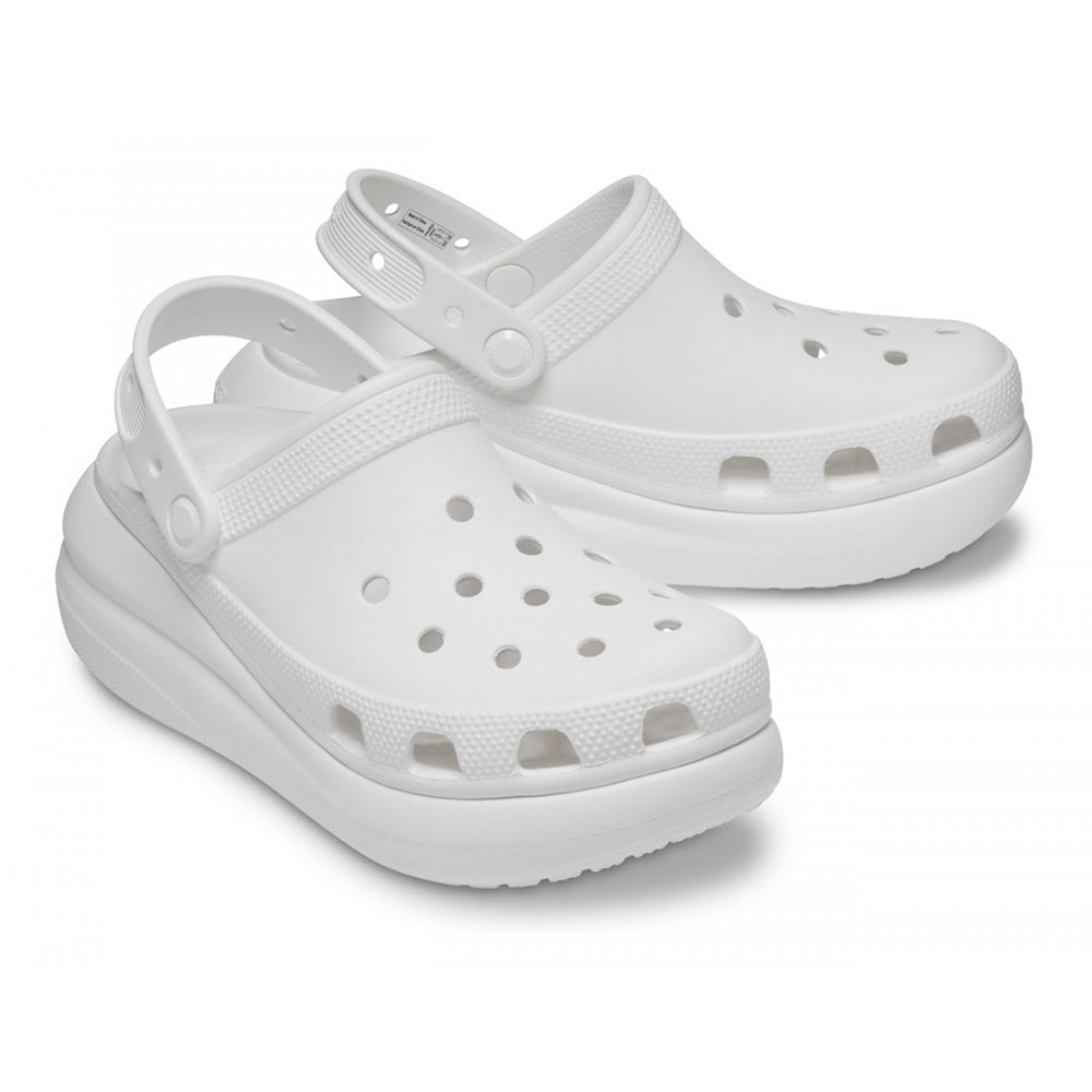 '- ["Ciabatte","Crocs","Donna","PE25","Scarpe"] - Crocs Classic Crush Clog White 207521-WHI - Lupis SRL