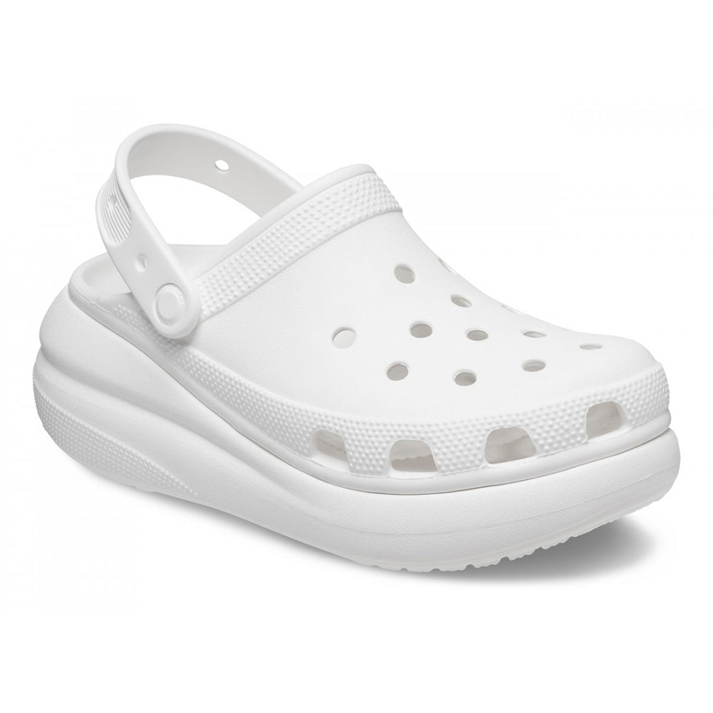 '- ["Ciabatte","Crocs","Donna","PE25","Scarpe"] - Crocs Classic Crush Clog White 207521-WHI - Lupis SRL