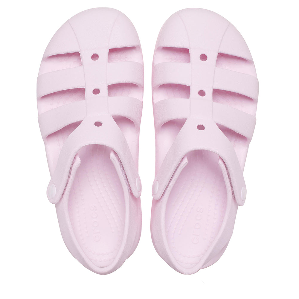 '- ["Crocs","Kids","PE25","Sandali","Scarpe"] - Crocs Classic Fisherman K Pink Tweed 210625-PIMK - Lupis SRL