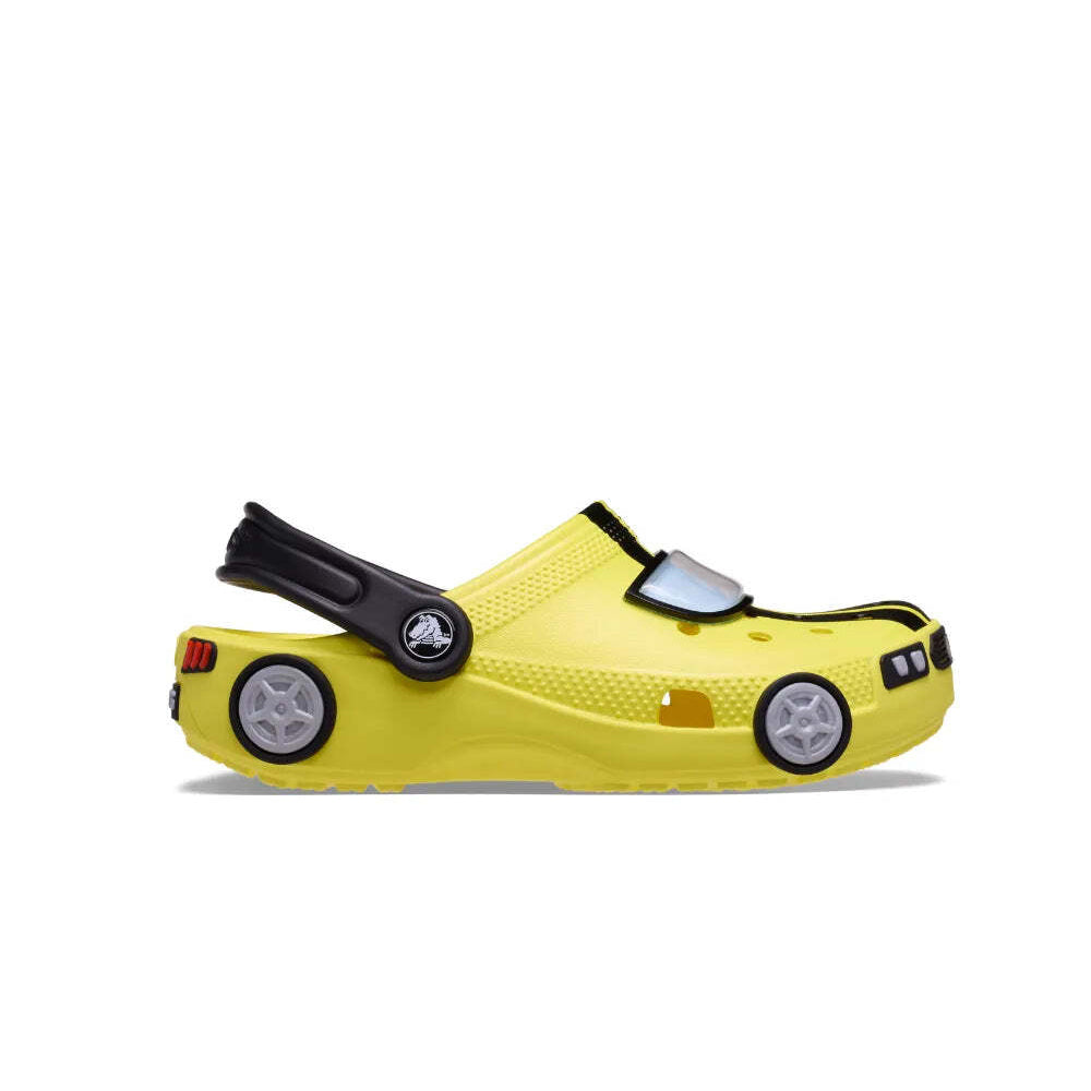  - ["Ciabatte","Crocs","Kids","PE25","Scarpe","Toddler"] - Crocs Classic IAM Race Car Clog T Cyber Yellow 210991-CYYE - Lupis SRL