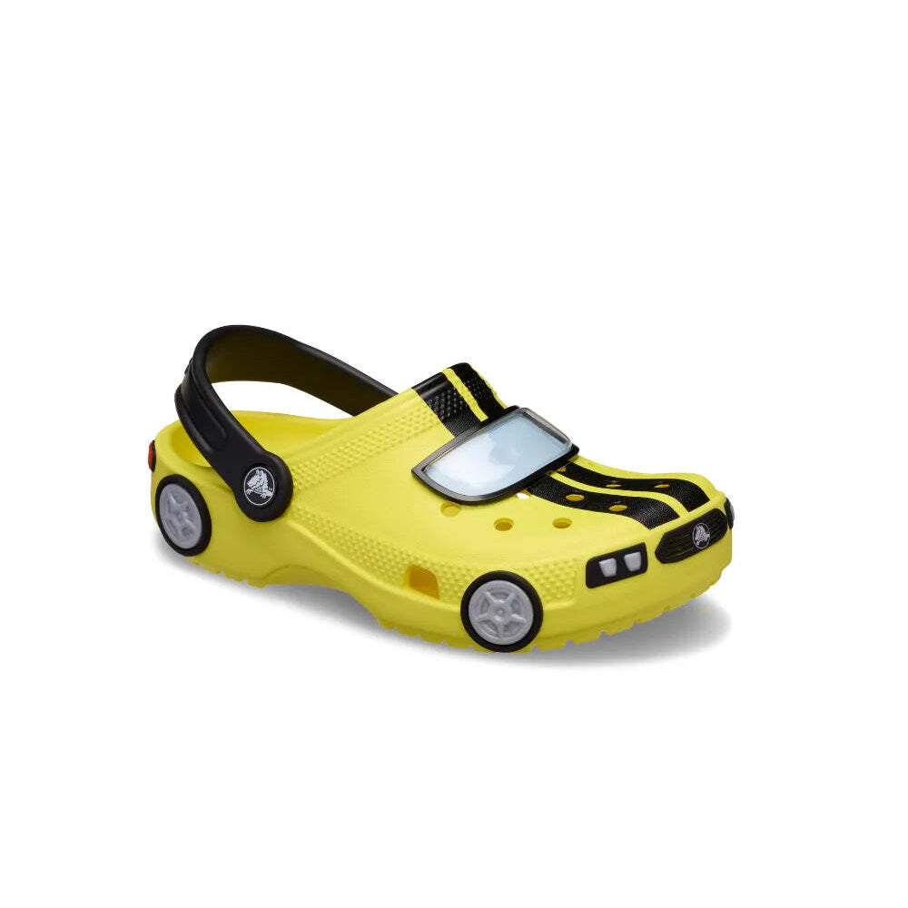  - ["Ciabatte","Crocs","Kids","PE25","Scarpe","Toddler"] - Crocs Classic IAM Race Car Clog T Cyber Yellow 210991-CYYE - Lupis SRL