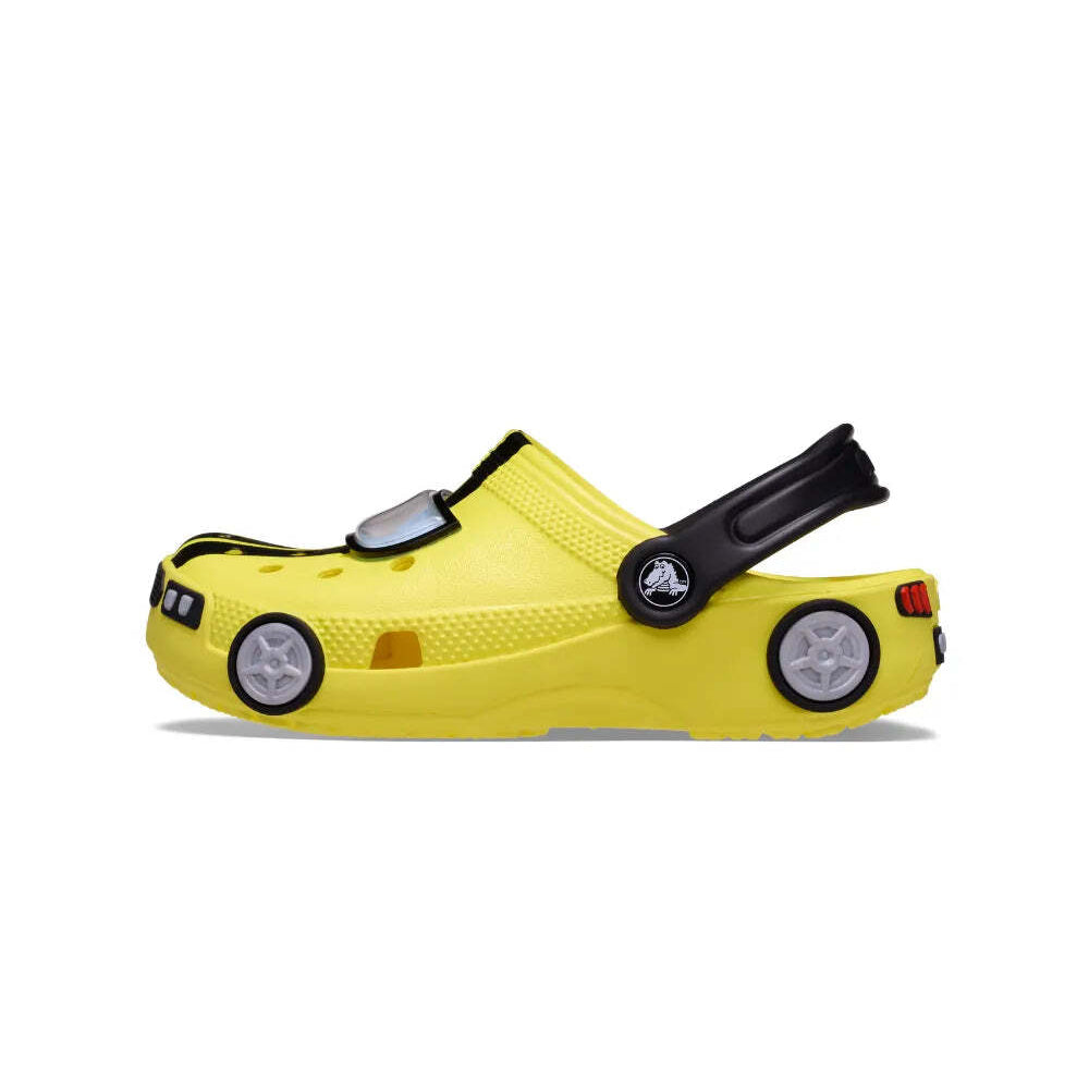  - ["Ciabatte","Crocs","Kids","PE25","Scarpe","Toddler"] - Crocs Classic IAM Race Car Clog T Cyber Yellow 210991-CYYE - Lupis SRL