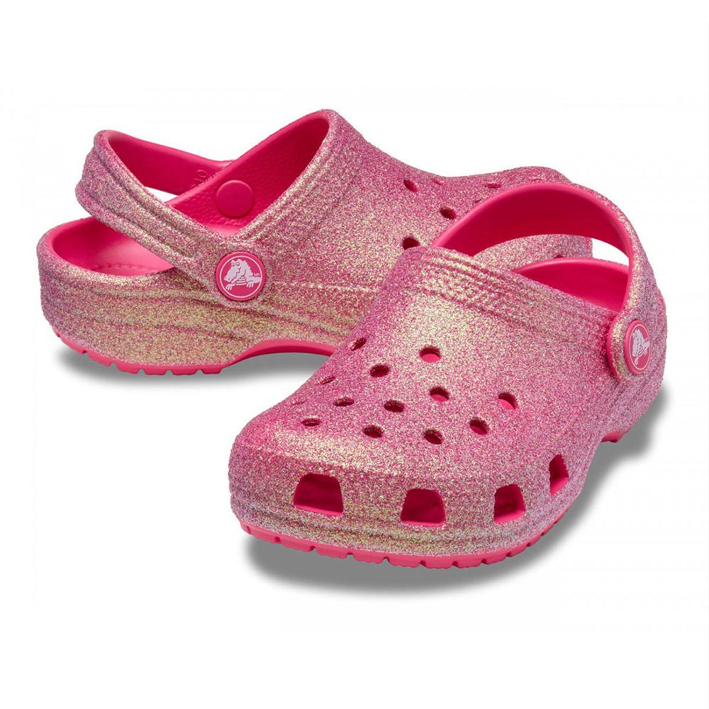  - ["Ciabatte","Crocs","Kids","PE25","Scarpe"] - Crocs Classic Irid Glitter Clog K Drift 210986-DRFT - Lupis SRL