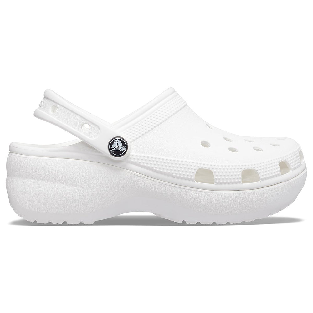 '- ["Ciabatte","Crocs","Donna","PE25","Scarpe"] - Crocs Classic Platform Clog W White 206750-WHI - Lupis SRL