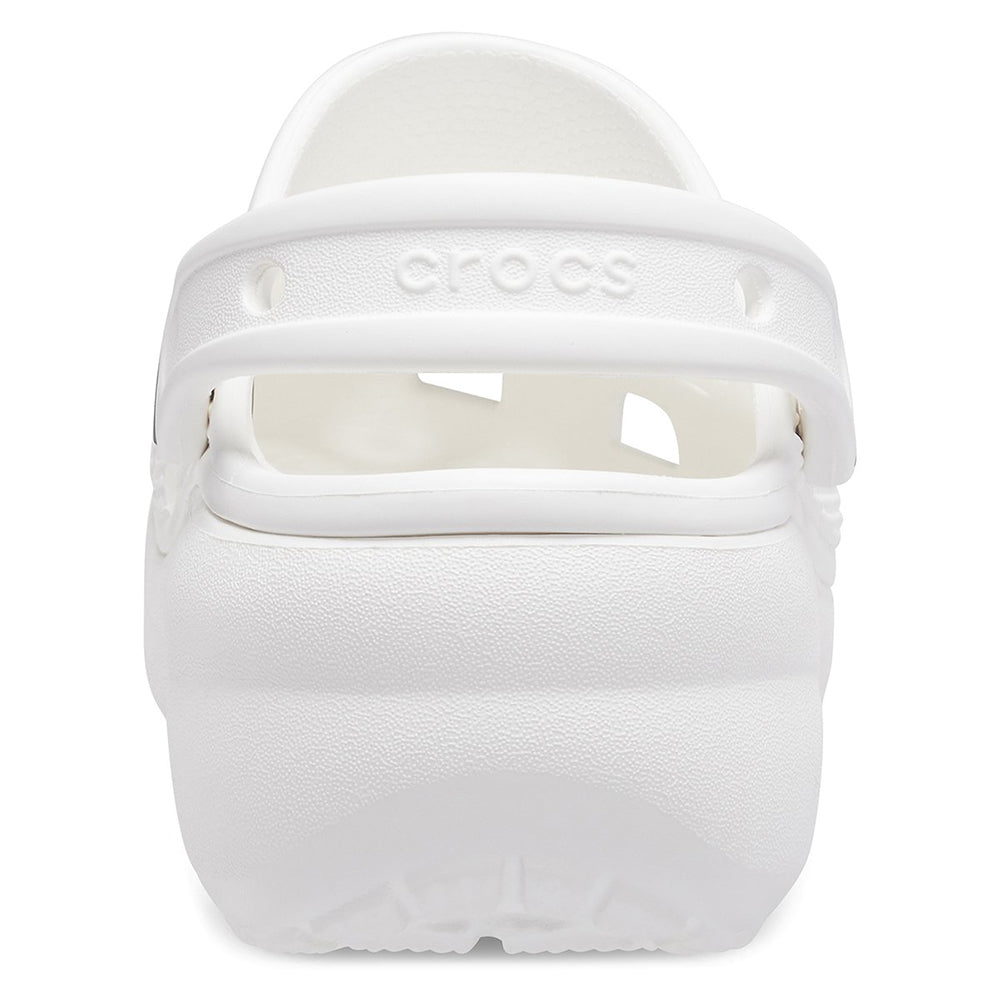 '- ["Ciabatte","Crocs","Donna","PE25","Scarpe"] - Crocs Classic Platform Clog W White 206750-WHI - Lupis SRL