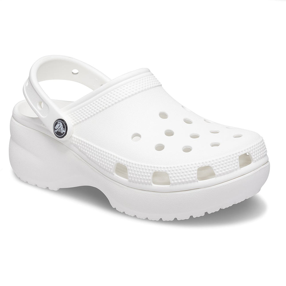 '- ["Ciabatte","Crocs","Donna","PE25","Scarpe"] - Crocs Classic Platform Clog W White 206750-WHI - Lupis SRL