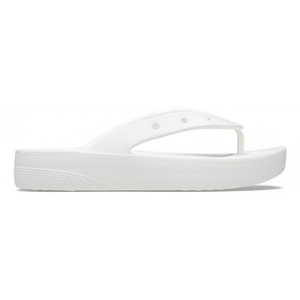 '- ["Ciabatte","Crocs","Donna","Infradito","Scarpe"] - Crocs Classic Platform Flip W White - Lupis SRL
