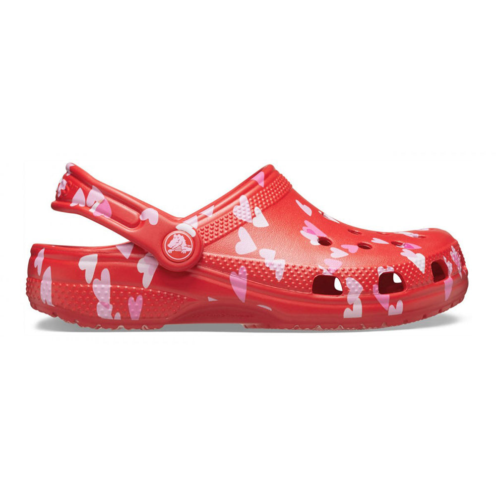 '- ["Ciabatte","Crocs","Kids","PE25","Scarpe","Toddler"] - Crocs Classic VDay Clog T Multi 209755-CHRD - Lupis SRL