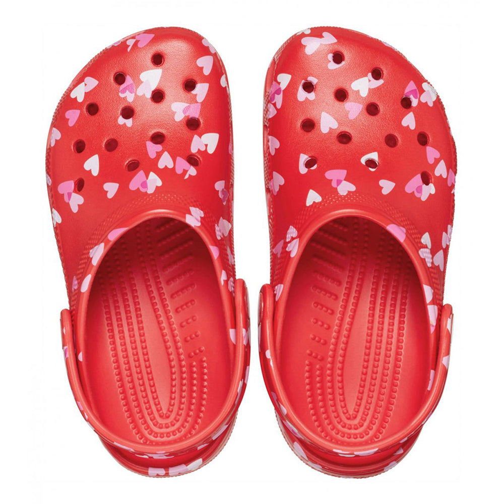 '- ["Ciabatte","Crocs","Kids","PE25","Scarpe","Toddler"] - Crocs Classic VDay Clog T Multi 209755-CHRD - Lupis SRL