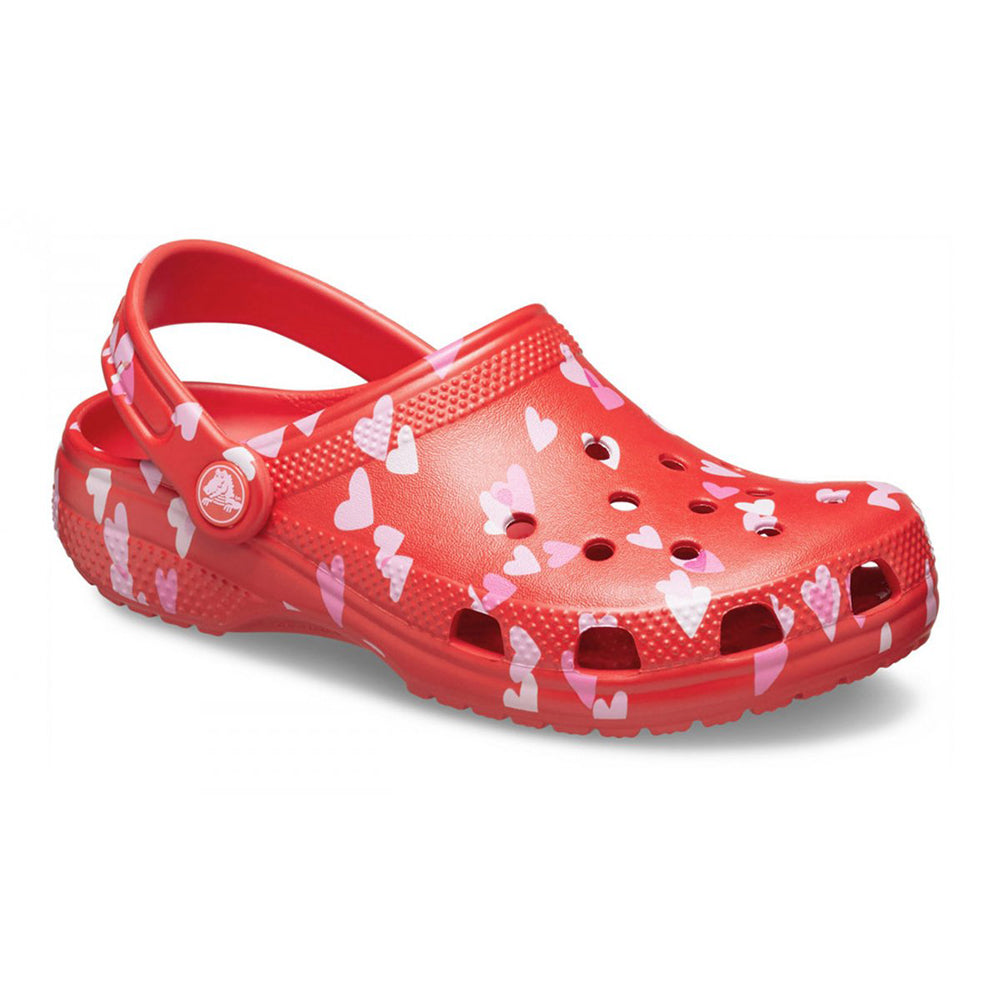 '- ["Ciabatte","Crocs","Kids","PE25","Scarpe","Toddler"] - Crocs Classic VDay Clog T Multi 209755-CHRD - Lupis SRL