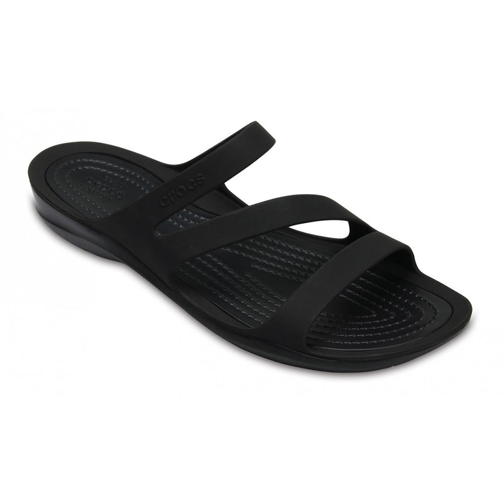 '- ["Ciabatte","Crocs","Donna","PE25","Scarpe"] - Crocs Swiftwater Sandal W Black Black 203998-BKBK - Lupis SRL
