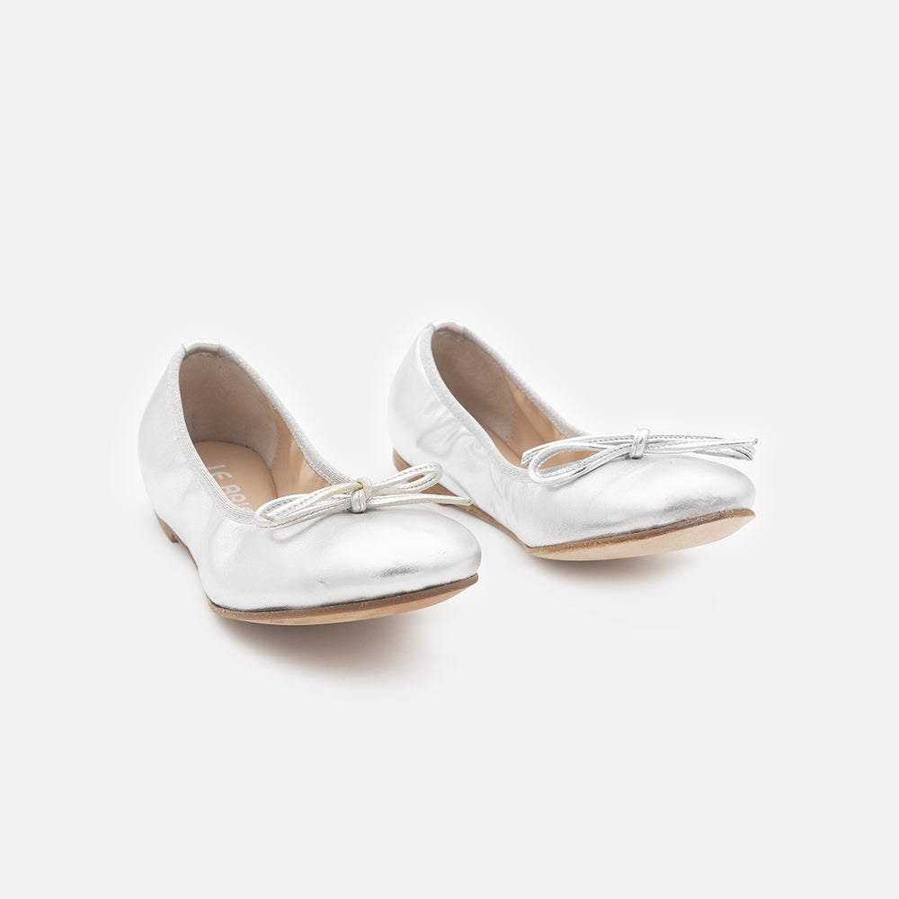 '- ["Artigianato","Ballerine","D.O.R.","Kids","Scarpe"] - D.O.R. B815-A Ballerina Argento - Lupis SRL