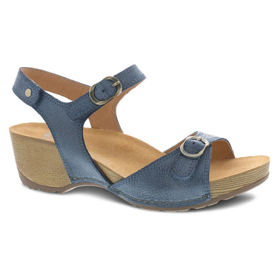 Dansko Tricia Milled Burnished Blue 
