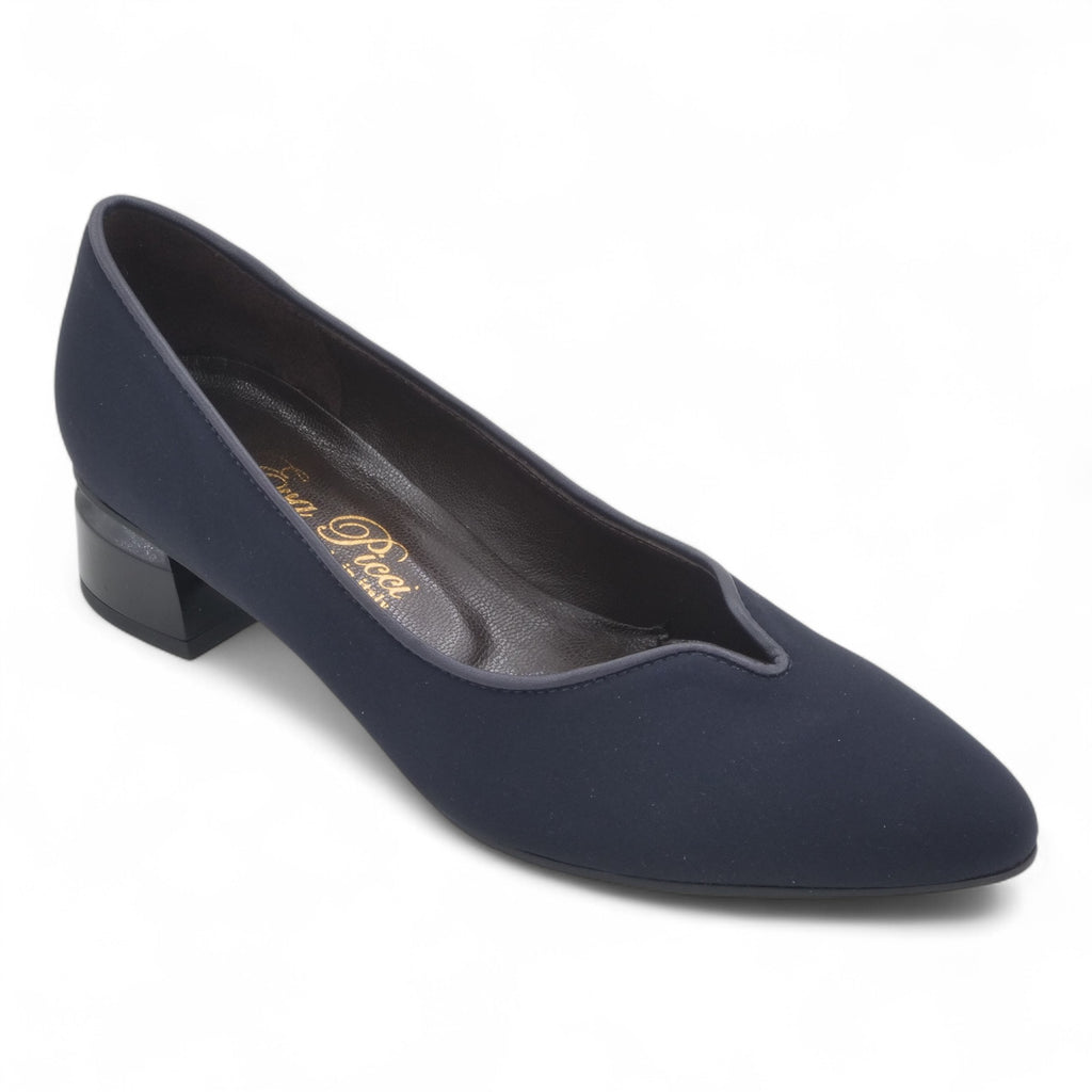  - ["Artigianato","Donna","D\u00e9collet\u00e9","Eva Picci","Scarpe","Tacco"] - Décolleté Da Donna Eva Picci 31888 Step Blu Nappa Blu - Lupis SRL