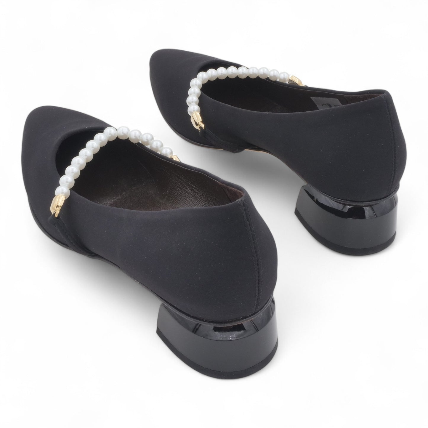Décolleté Da Donna Eva Picci 32181 Nero Perle Décolleté