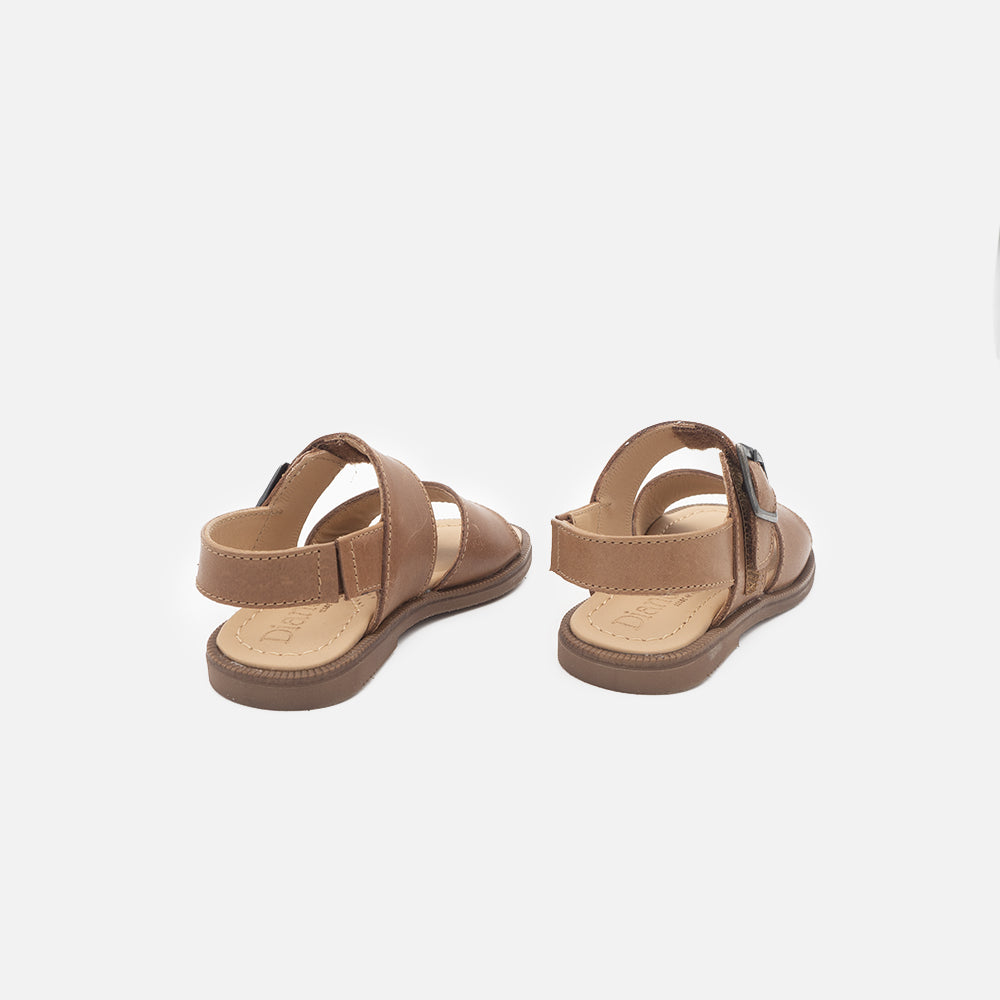 '- ["Artigianato","Dianetti","Kids","Sandali","Scarpe"] - Dianetti 3317 Cuoio Fratino Sandalo - Lupis SRL