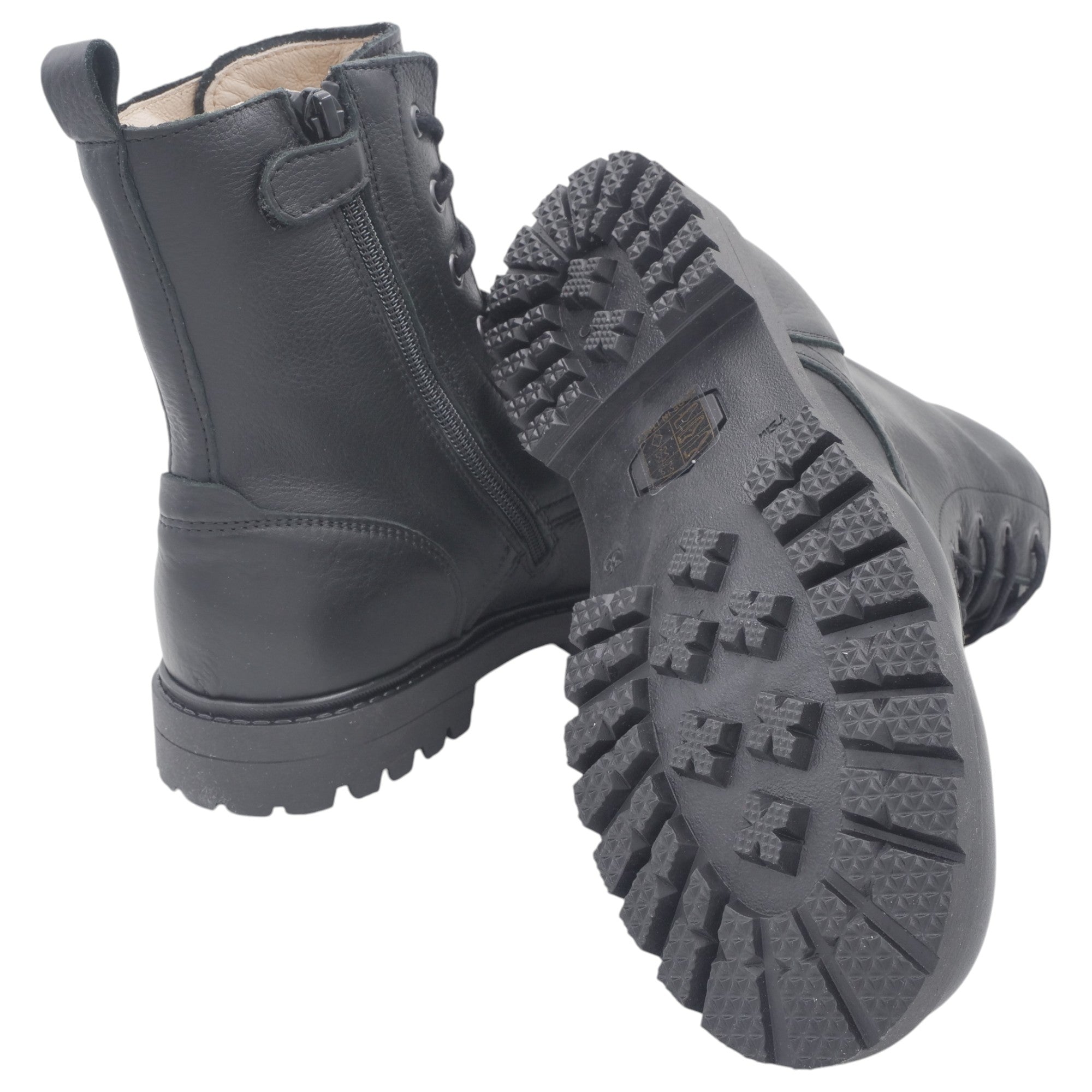 '- ["Artigianato","Dianetti","Donna","Kids","Nuovo","Scarpe","Stivaletti"] - Dianetti Nappa Nera Fodera Camel 1511 - Lupis SRL