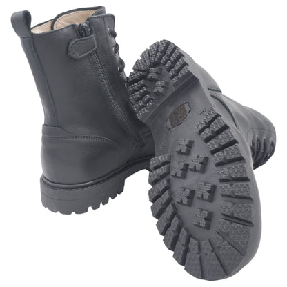 '- ["Artigianato","Dianetti","Donna","Kids","Nuovo","Scarpe","Stivaletti"] - Dianetti Nappa Nera Fodera Camel 1511 - Lupis SRL