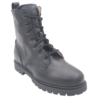 Dianetti Denver Women's Black Leather Ankle Boots 1511